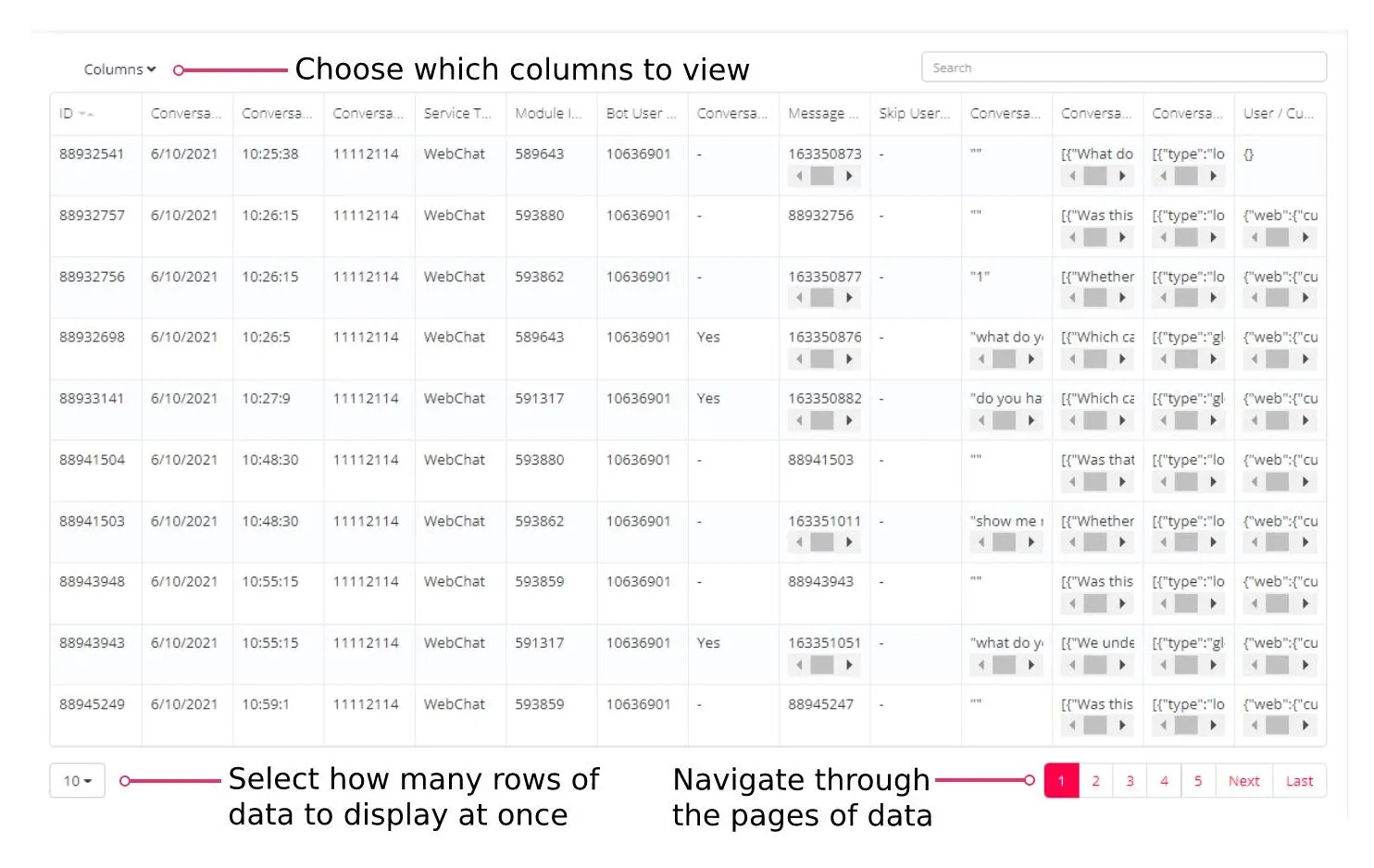 Sort AI agent data with Message Reports (legacy) | Certainly Knowledge Base